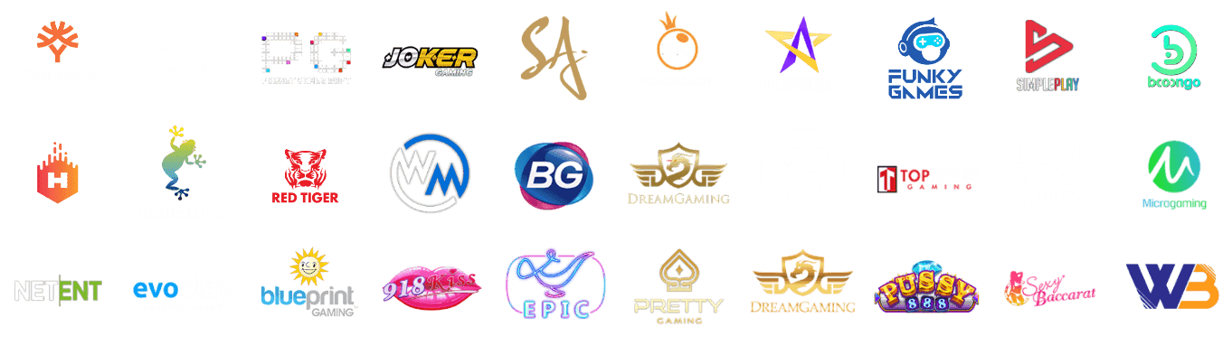 รวมค่ายเกมชั้นนำใน เช่น PG Soft, Pragmatic Play, JILI, Joker Gaming, Spadegaming และค่ายสล็อตยอดนิยม เล่นครบทุกแนวในเว็บเดียว